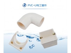 PVC-U电工管件 电工护管配套管件 白蝶PVC-U图1