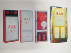 钢质消火栓箱（箱门可互换明装式）图1