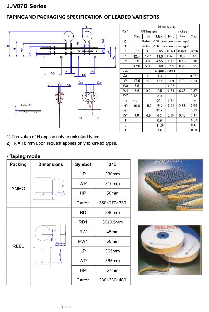 07D型压敏电阻_07