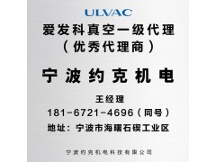 PVD-N180B(含电磁阀)ULVAC爱发科真空泵图2