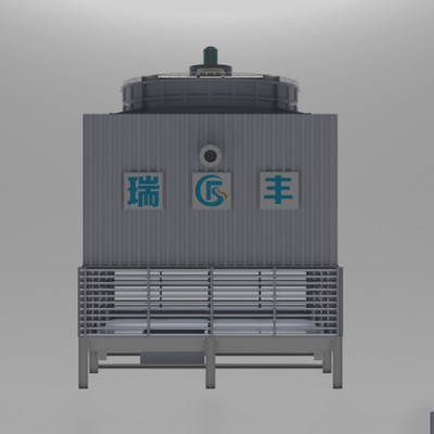 FNK-逆流开式玻璃钢塔-正视图图3