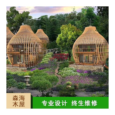 防腐木屋图3