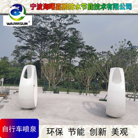 水景自行车喷泉图3