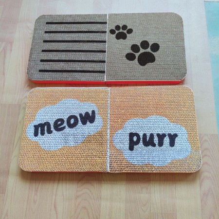 彩色瓦楞纸 彩色猫抓