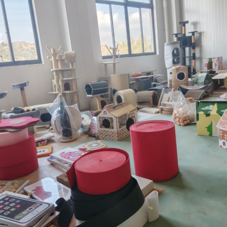 彩色瓦楞纸 彩色猫抓板 浙江猫抓板工厂图4