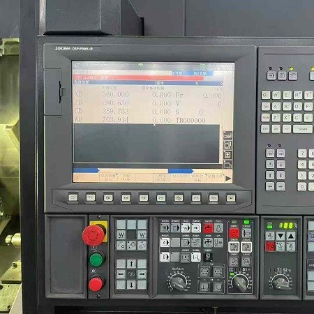 日本大隈LT2000EX-R双主轴双刀塔车铣中心图2